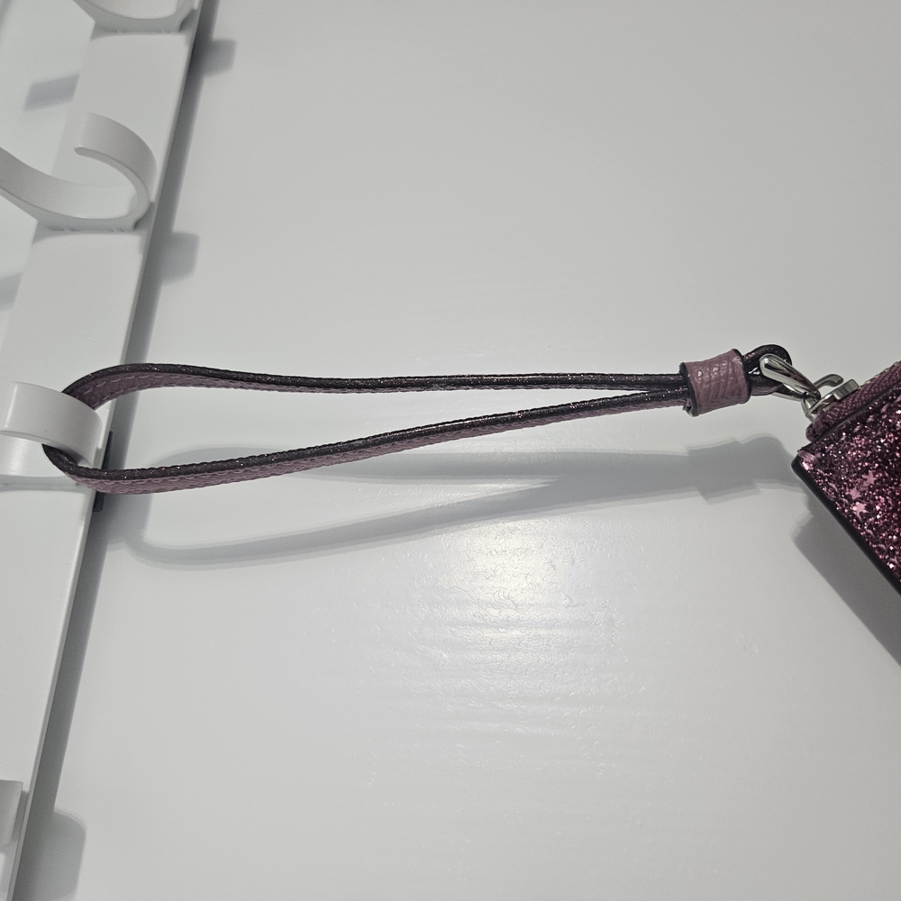 Coach Glitter Wristlet in Purple - Picture 3 of 4